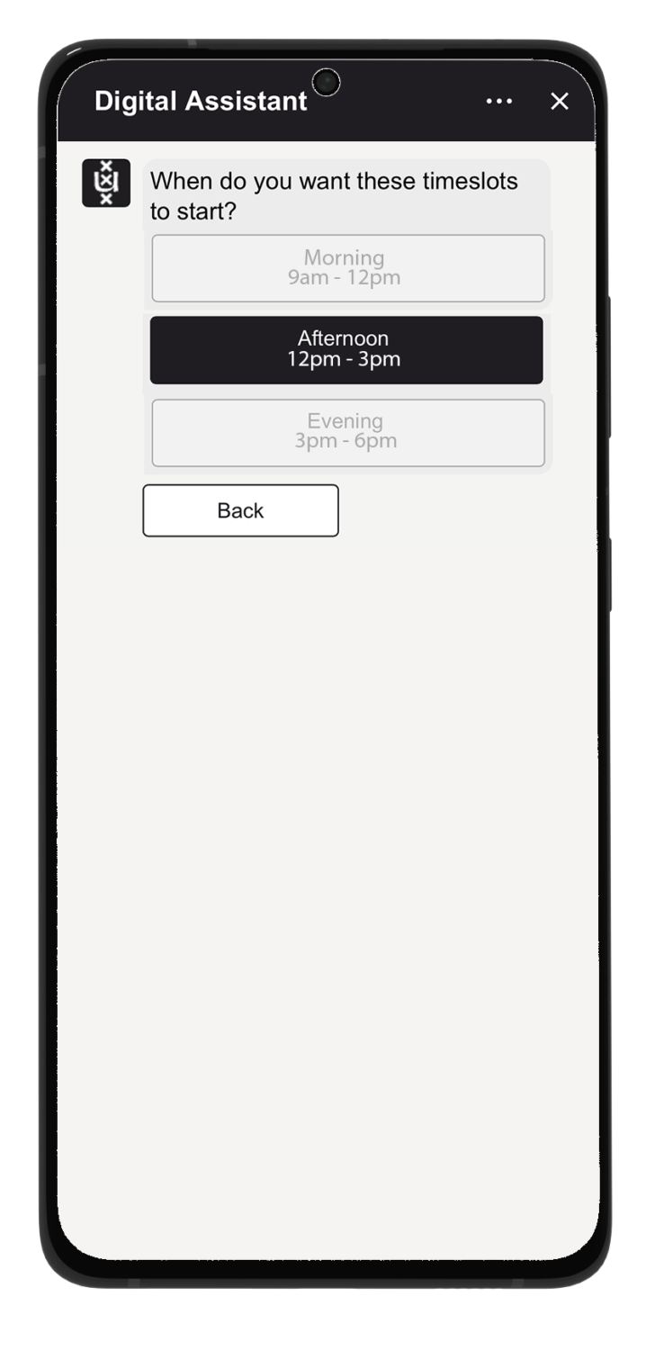 Booking Assistant Admission Demo Series_4