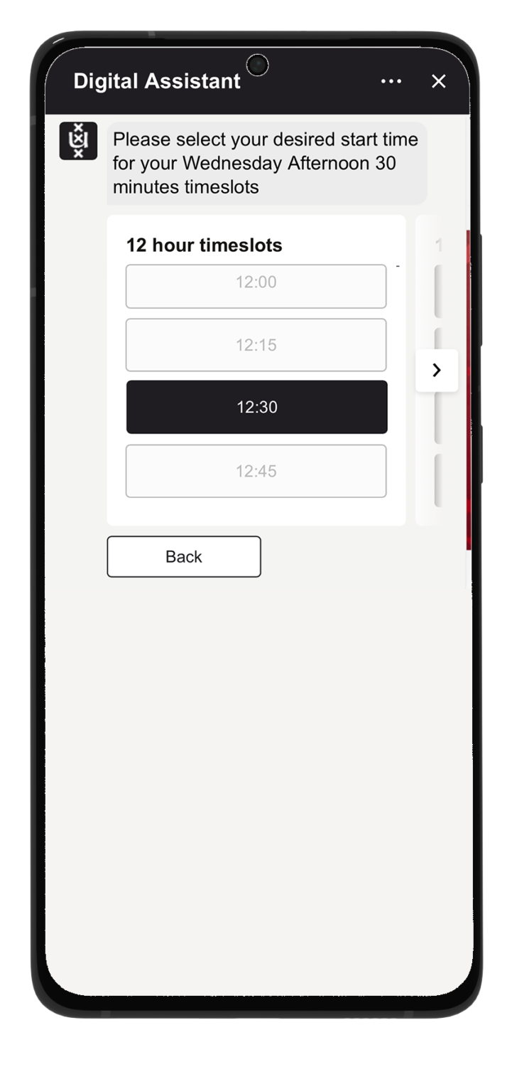 Booking Assistant Admission Demo Series_5