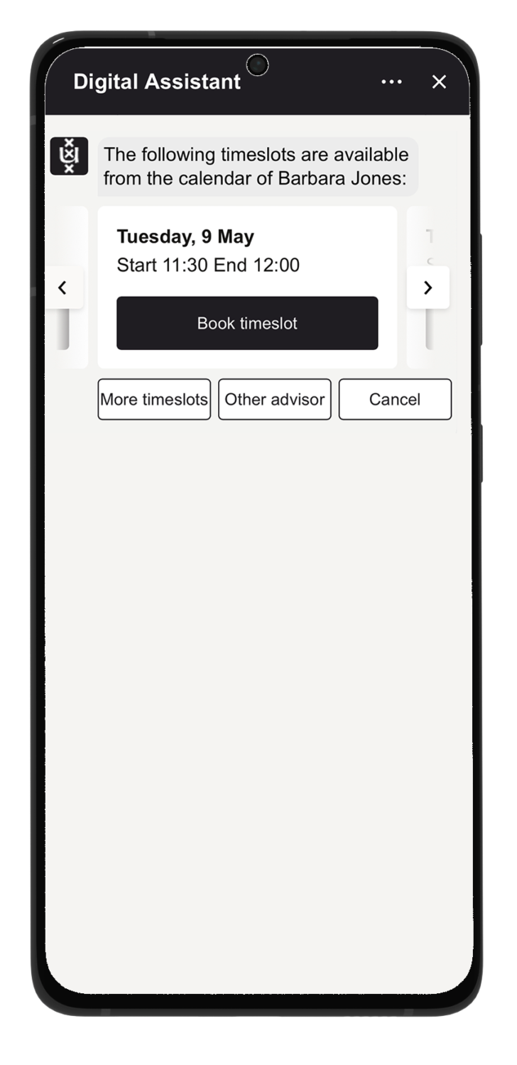 Booking Assistant Student Demo Series_3