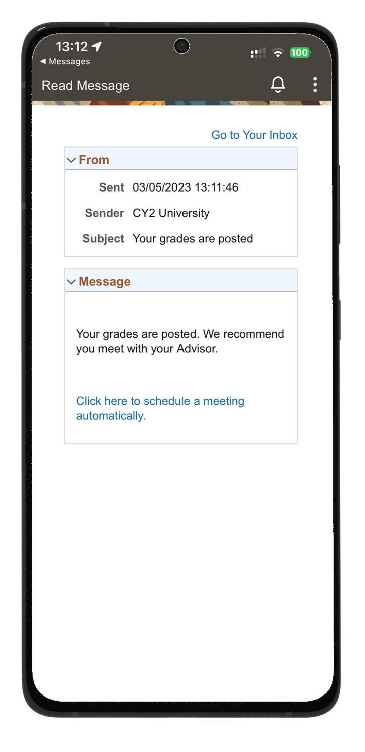 ODA Booking Assistant Student View